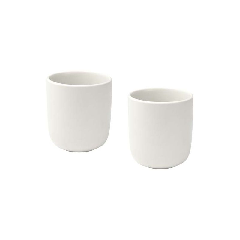 200ml Ceramic Cups - Set of 2 "Male"