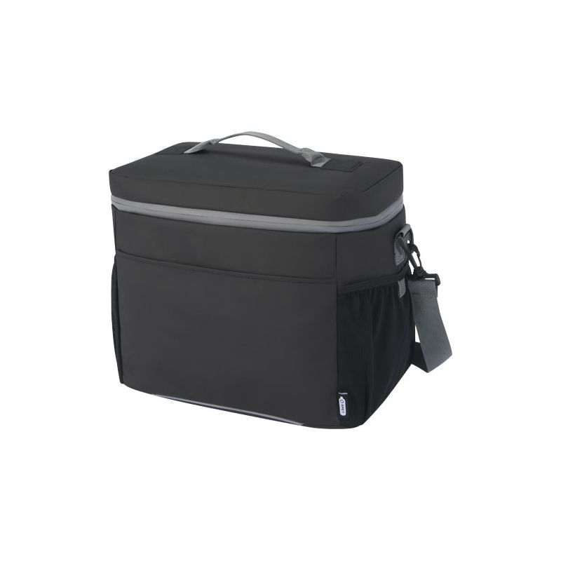 GRS-certified recycled waterproof cooler bag for 20 cans, 22 L "Aqua"