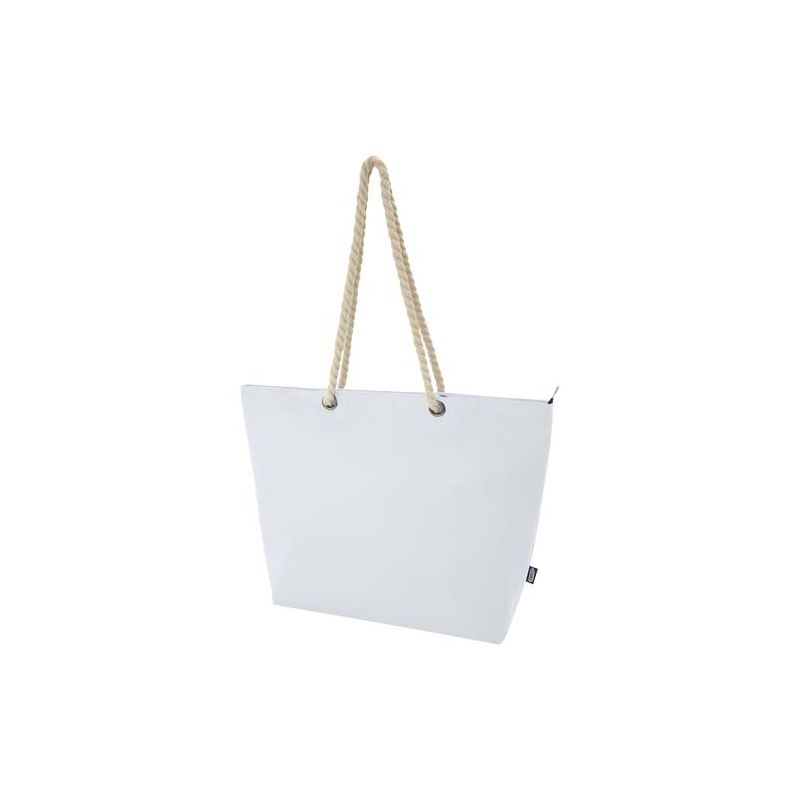 GRS recycled beach cooler bag with cord handles "Panama" 23L