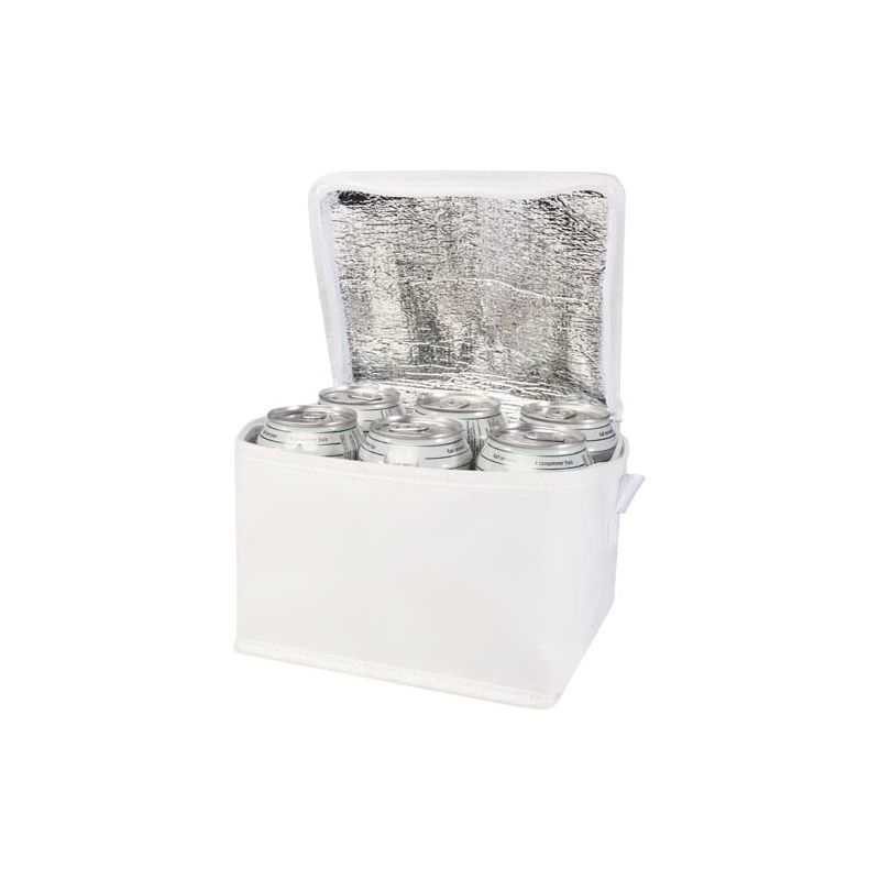 "Spectrum" 6-can and 4L recycled non-woven cooler bag