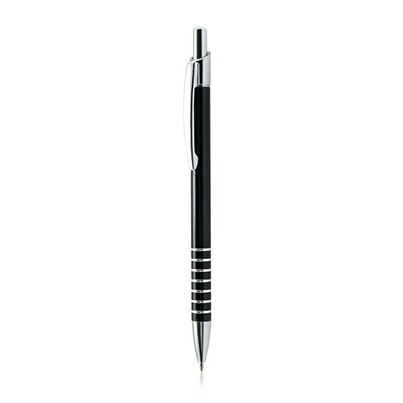 Spring Ballpoint Pen in Metal, with 7 Rings