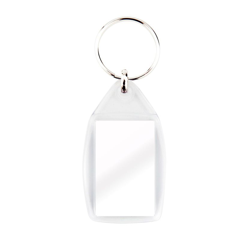 CF-40 Keyring CF-40 rectangular with 2 sides, acrylic
