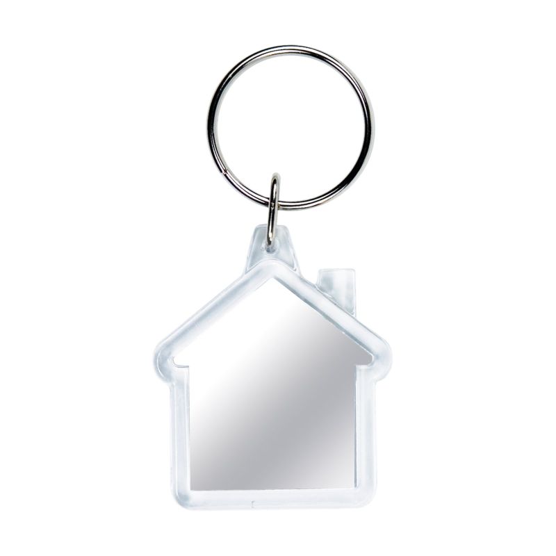 CR-Y House-shaped Double-sided Acrylic Keyring