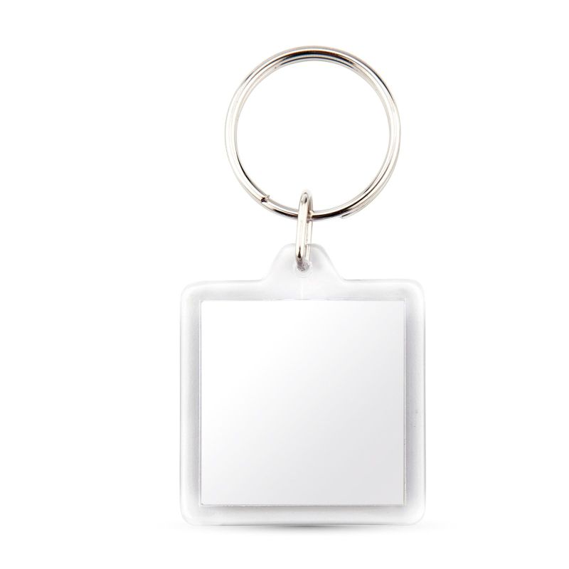 CR-32 Keyring CR-32 square with 2 sides, acrylic