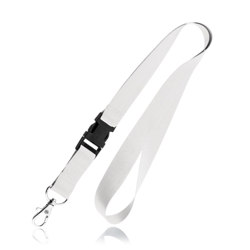 'Lia Polyester Lanyard with Click-Clack Buckle and Snap Hook'