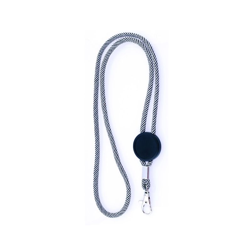 Treel Polyester Lanyard with Adjustment and Carabiner