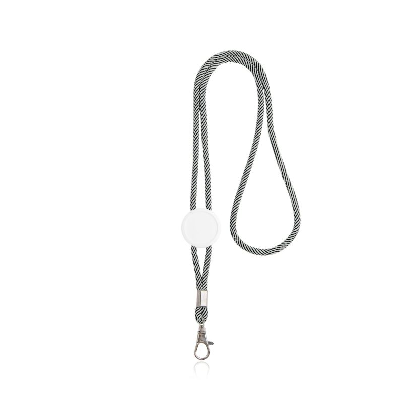 Metrip Polyester Lanyard with Adjustable Slider and Carabiner
