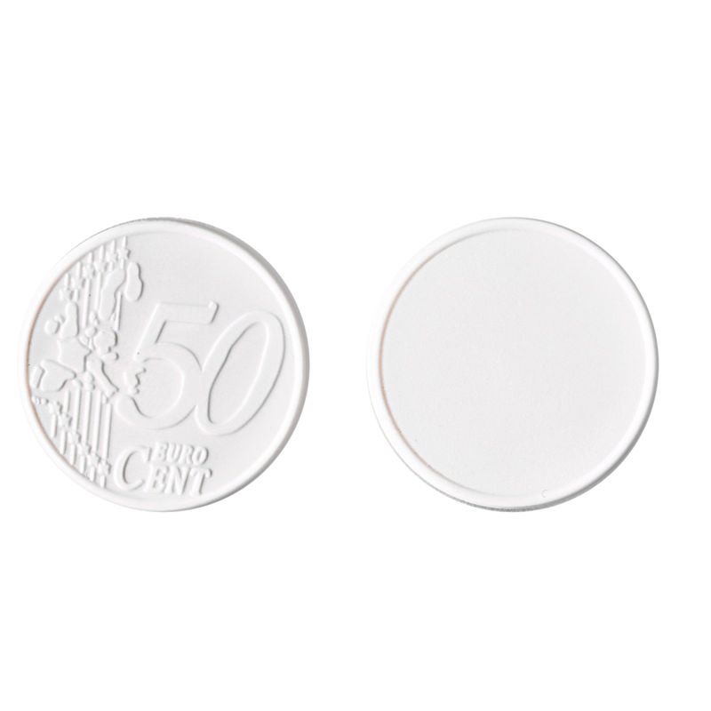 50 Cent Coin Token €0.50 for trolley, PS plastic
