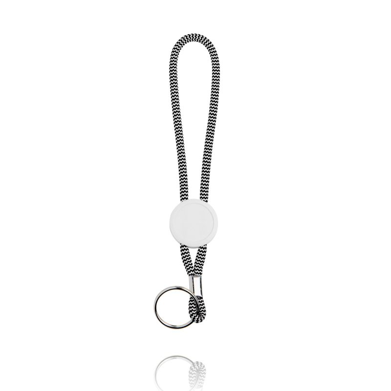 Tobby Tubular Keychain with Adjuster and Ring