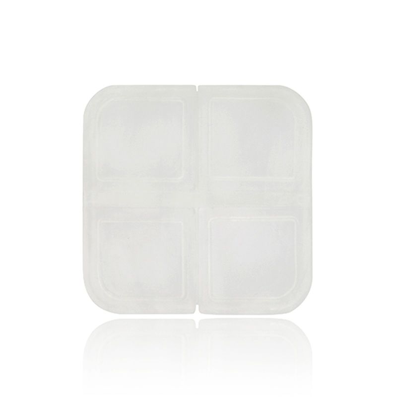 Labox Square Pill Box, 4 Compartments