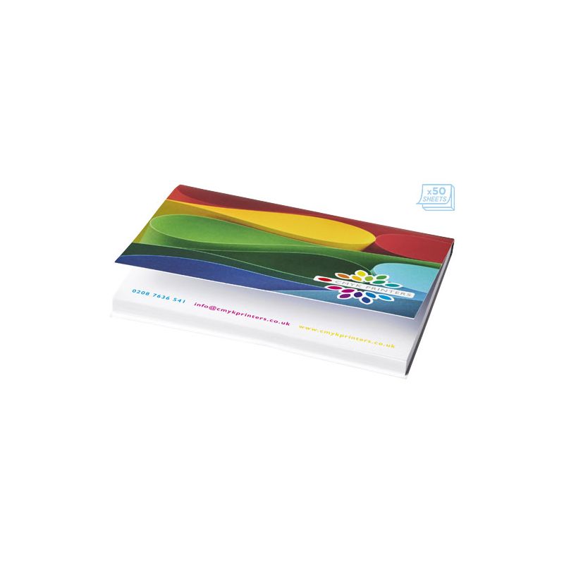 Sticky-Mate® sticky notes with soft cover 100x75mm