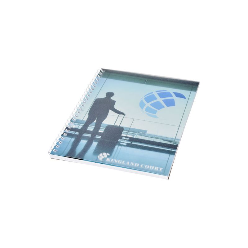 Desk-Mate® A5 wirebound notebook with PP cover