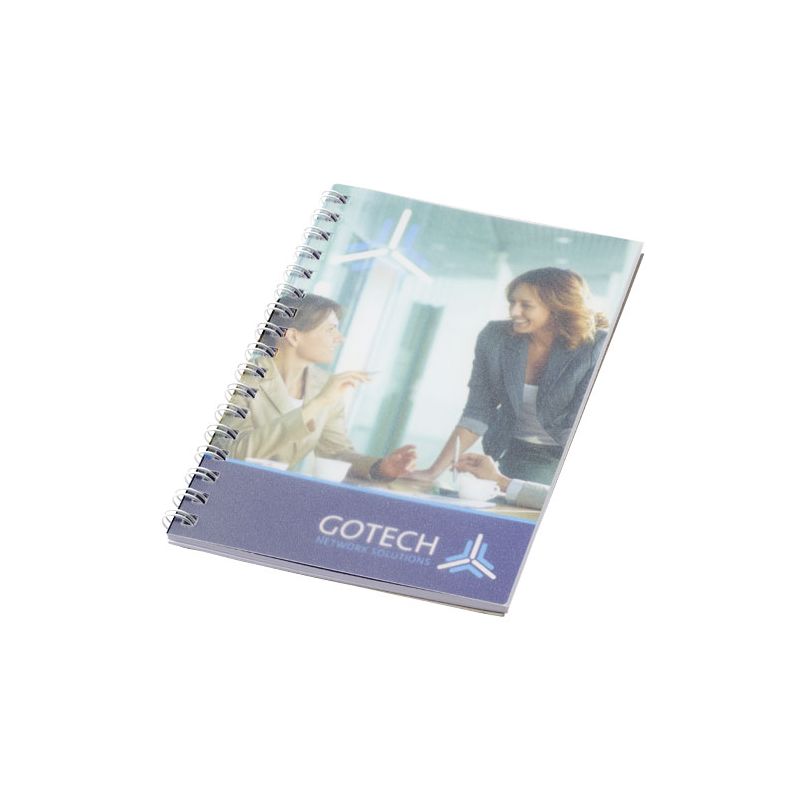 A6 wirebound notebook with PP cover Desk-Mate®