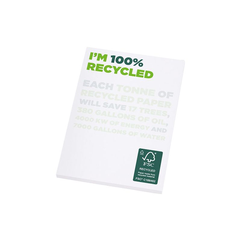 "Desk-Mate®" A7 recycled notepads