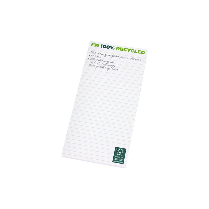 "Desk-Mate®" Recycled Notepad 1/3 A4