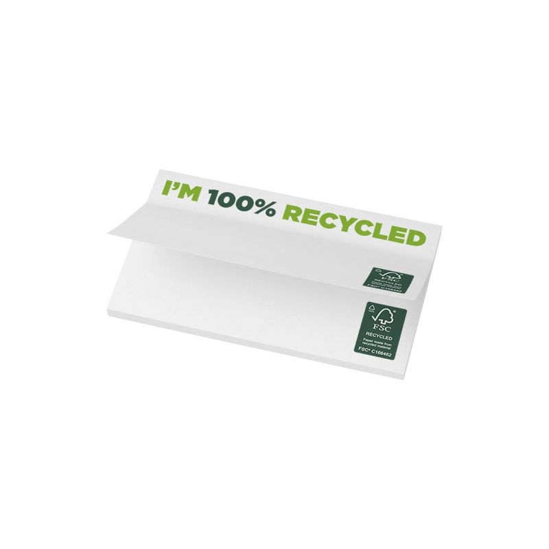 Recycled sticky notes 127 x 75 mm "Sticky-Mate®"