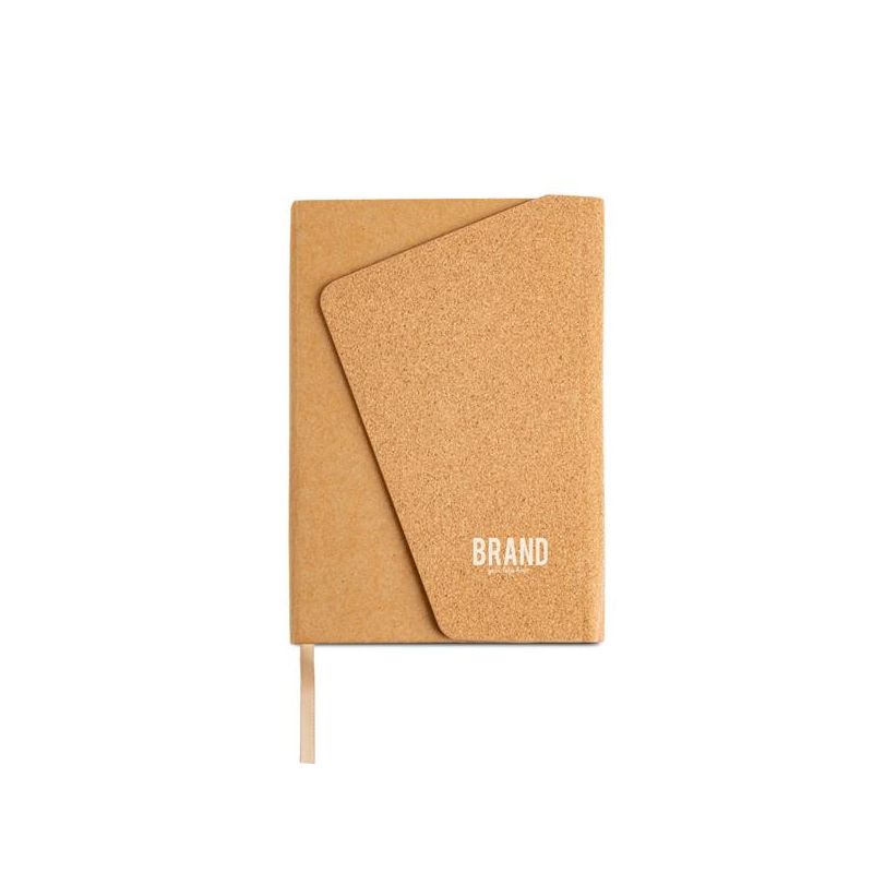 Abacork A5 Notepad with Craft and Cork Cover with Magnetic Closure