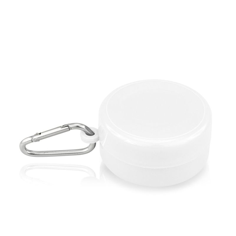 Foldcup Retractable Cup 200 ml, with Carabiner and Tablet Compartment