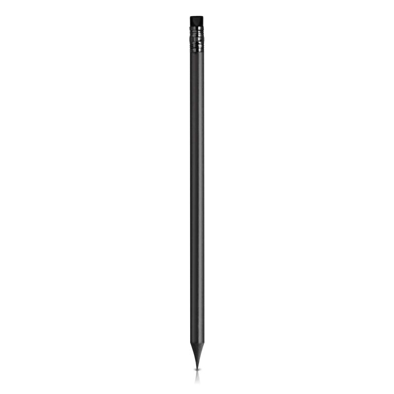 Charcoal pencil, black, with eraser