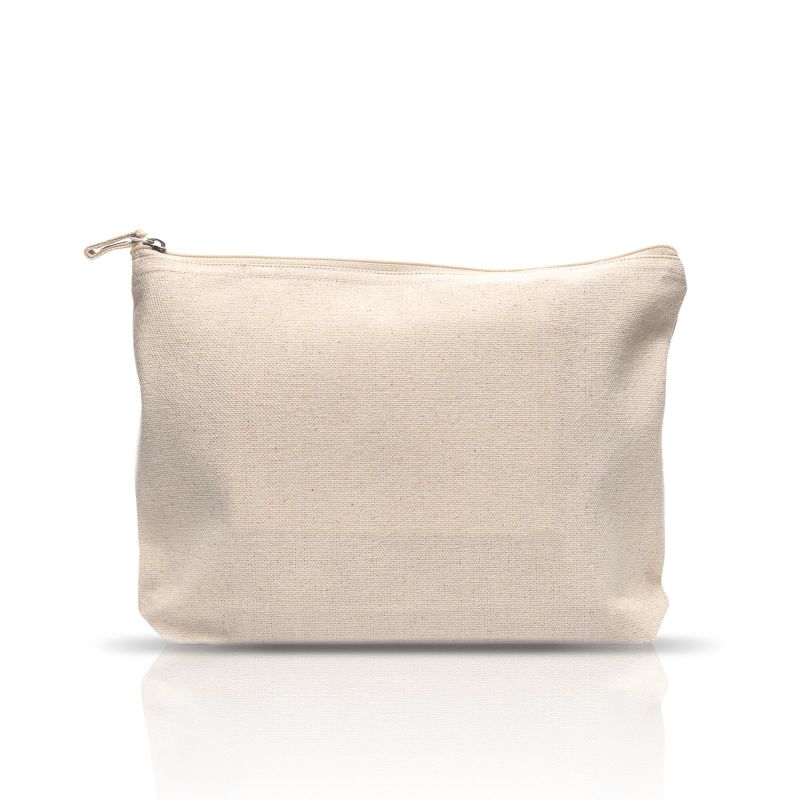 Unipouch Bag 100% Cotton Canvas with Interior Compartment