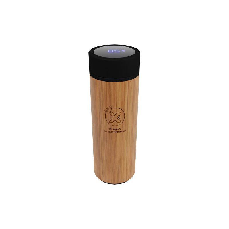 500 ml "SCX.design D11" smart bamboo bottle
