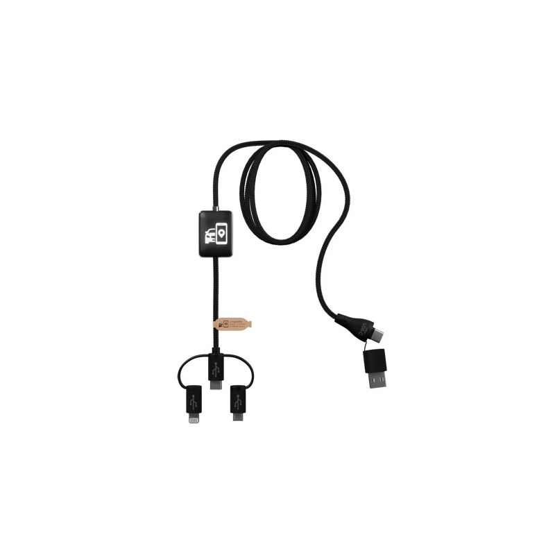 5-in-1 charging cable "SCX.design C48 CarPlay"