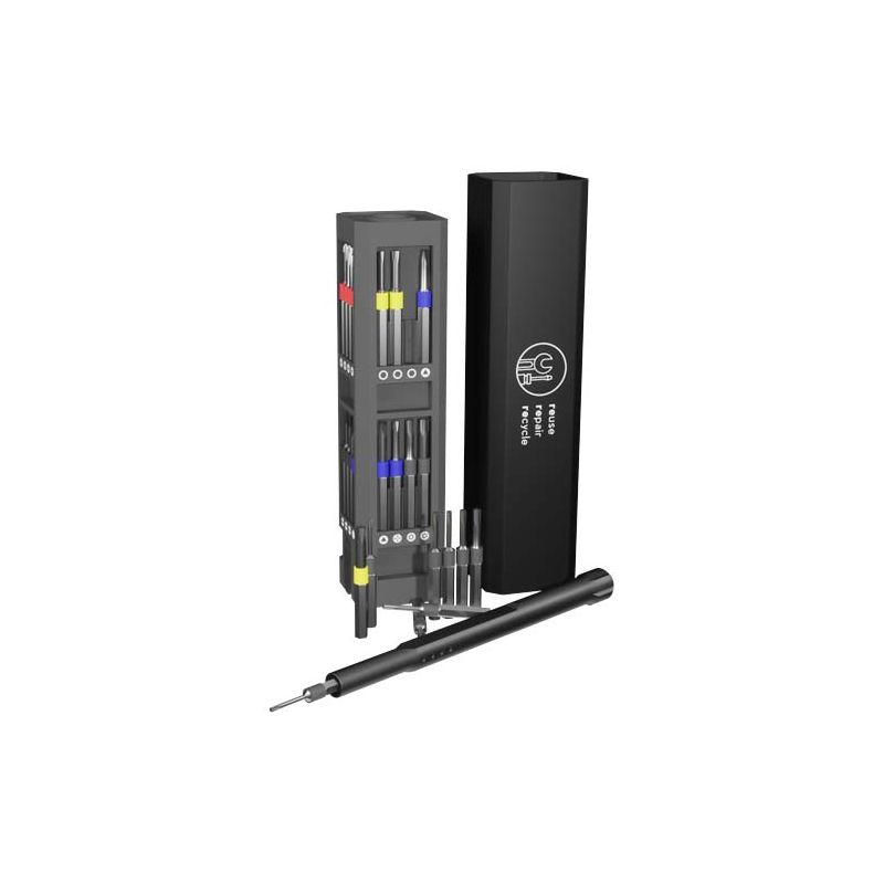 30-piece screwdriver bit set in aluminium case "T20" "SCX.design"