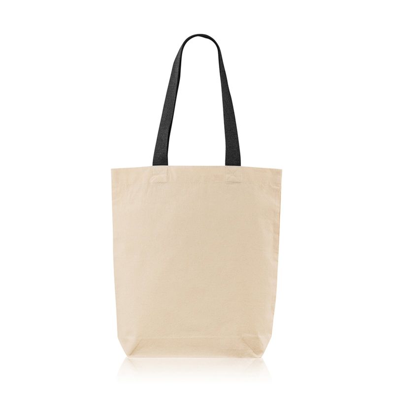 Chicotton Long Handle Tote Bag 100% Cotton 180gsm