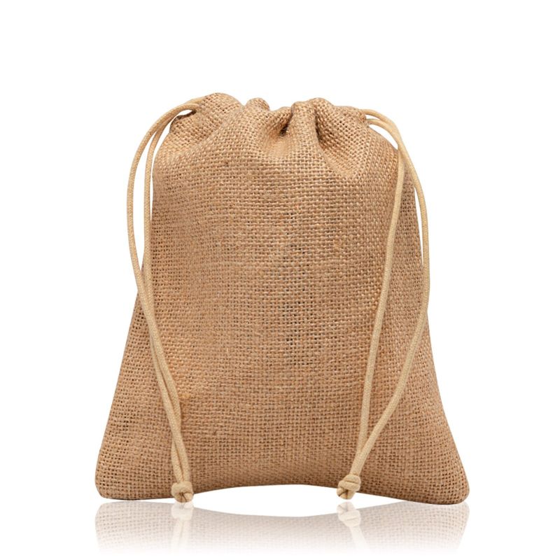 Nashik Medium Jute Bag with Drawstrings
