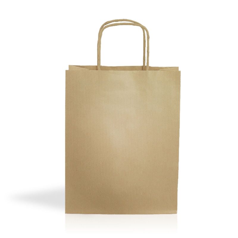 Kraft03 Kraft paper bag 90g/m2 18X24X8cm