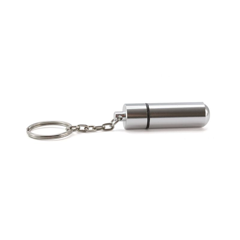 Pill Box Keyring Alumpill