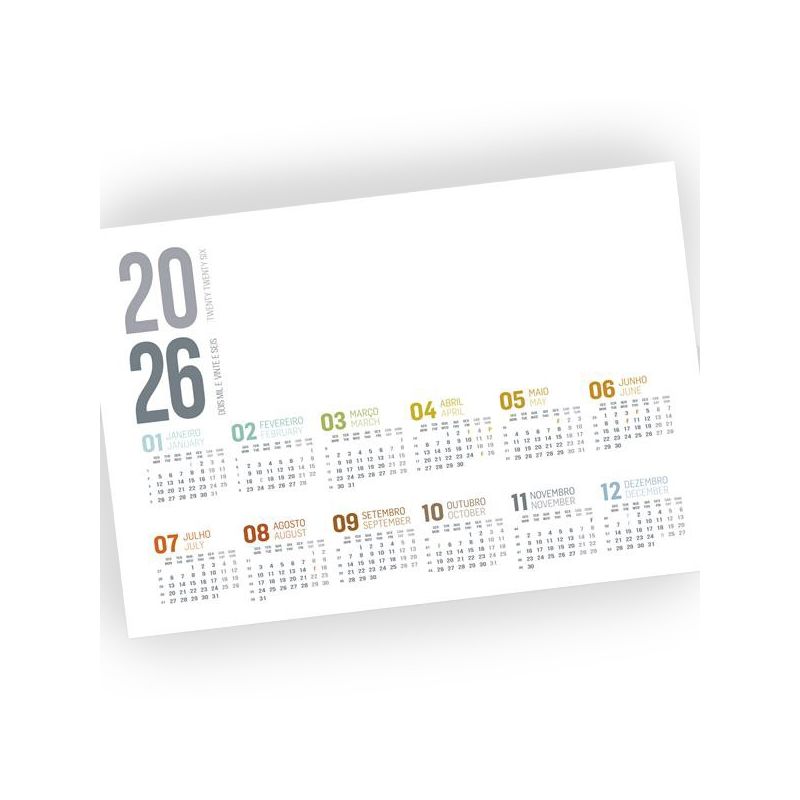 Planny PVC Desk Organiser with Calendar