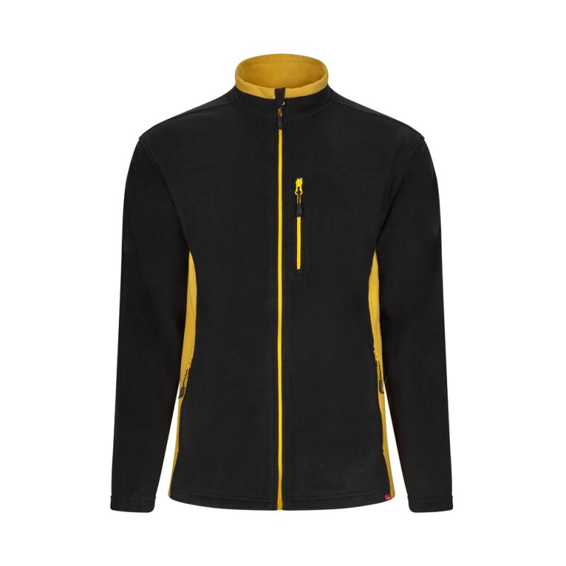 VL GERAS Two-tone fleece jacket (220g/m²) in polyester (100%)