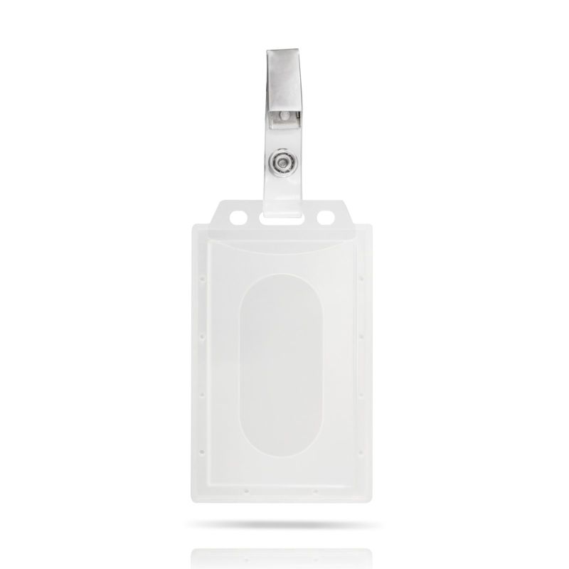 Rigid Identifier in rigid PVC, with spring