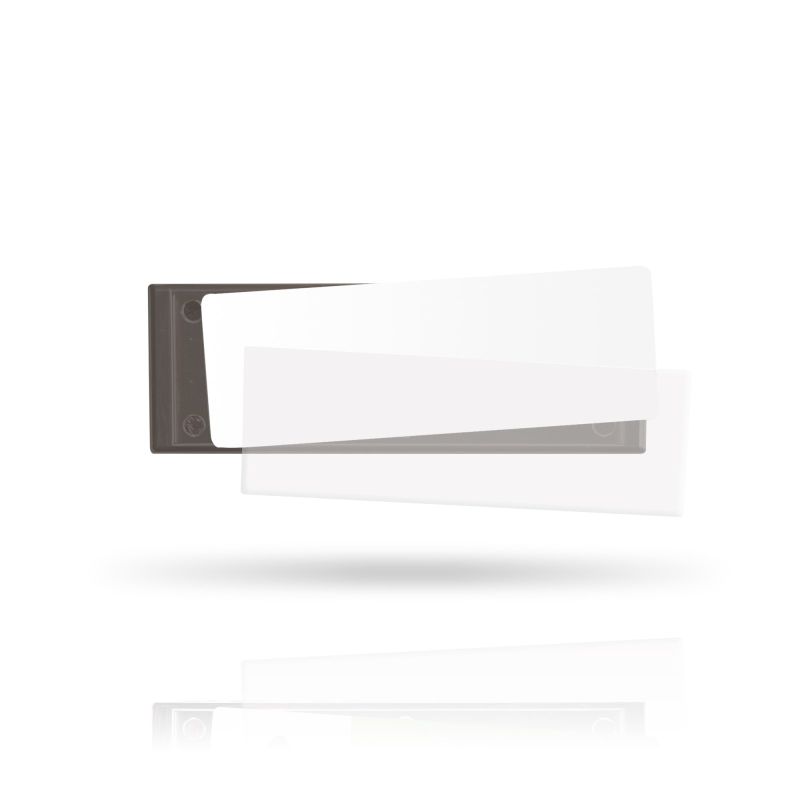 ID-PLATE A Identification badge ID PLATE with magnet - anthracite
