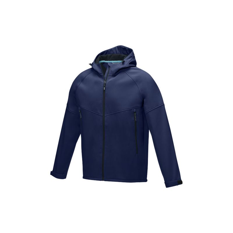 Men’s GRS certified recycled softshell jacket “Coltan”