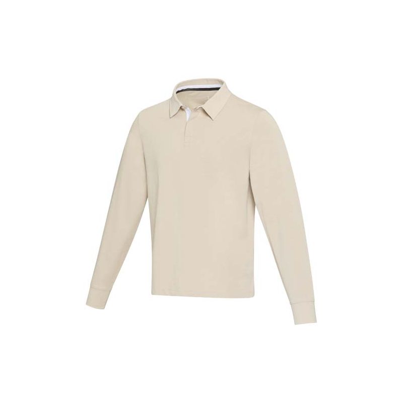 Unisex organic "Clyde" rugby-style polo