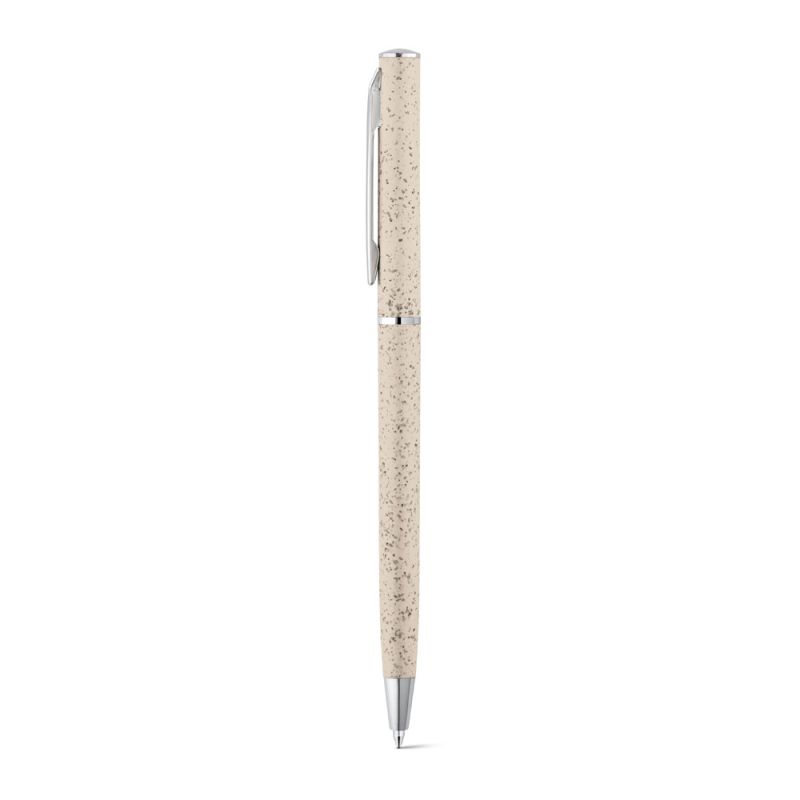 DEVIN Ballpoint pen made from wheat straw fibre and ABS with twist mechanism