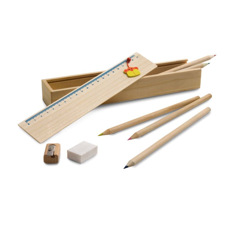 DOODLE Drawing Set in Wooden Box