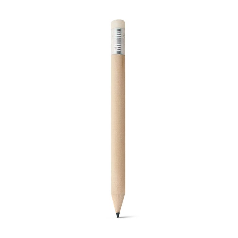 BARTER Mini pencil with eraser and HB hardness