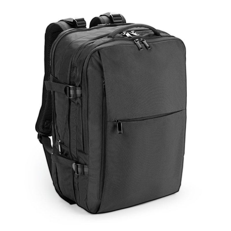 DALLAS High-density 600D recycled polyester travel backpack for 17.3" laptop