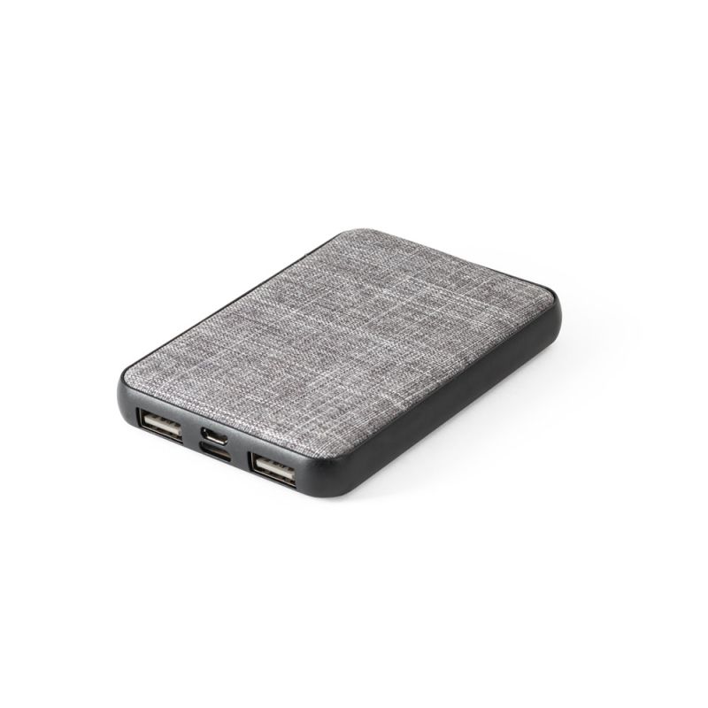 RENEWAL BATTERY Power bank 5,000 mAh in recycled PET (100% rPET)