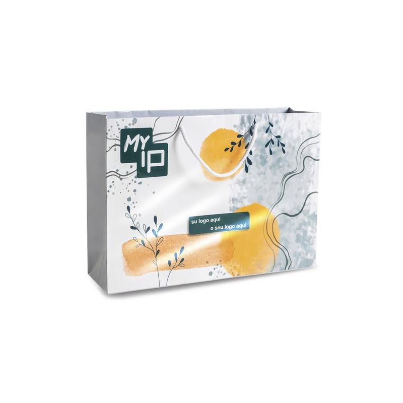 GrandBag Large Paper Bag, Horizontal, Glossy