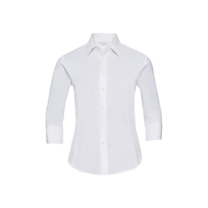 Poplin Shirt with Long Sleeves for Women