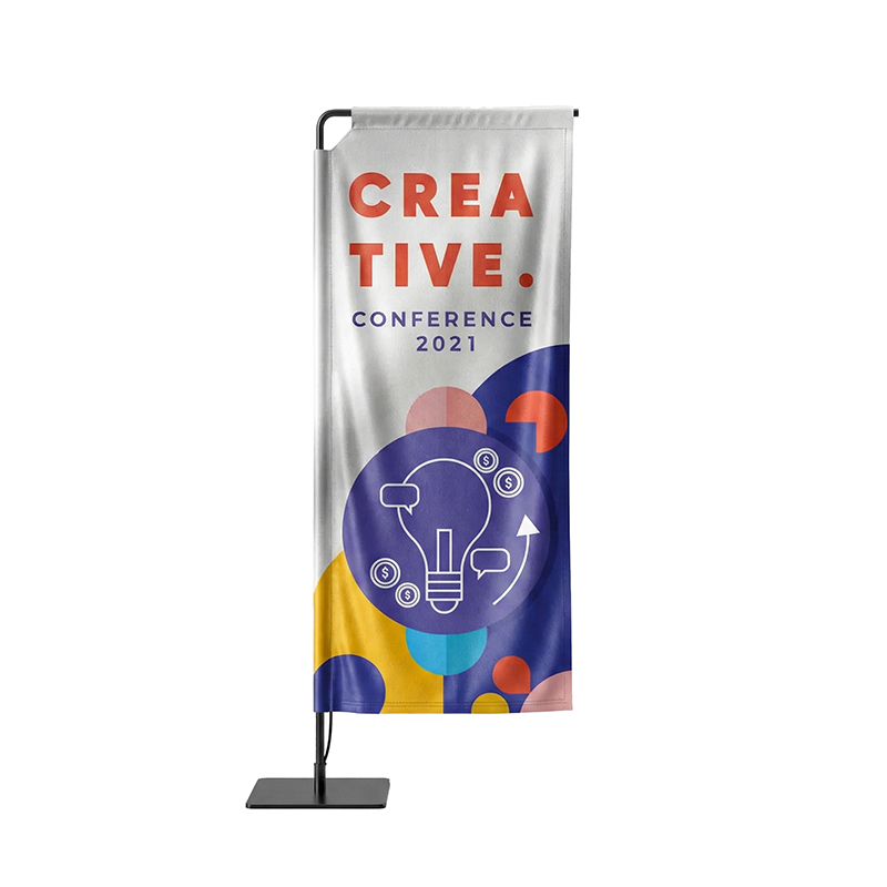 Rectangular Flag 100% Custom, 4.2