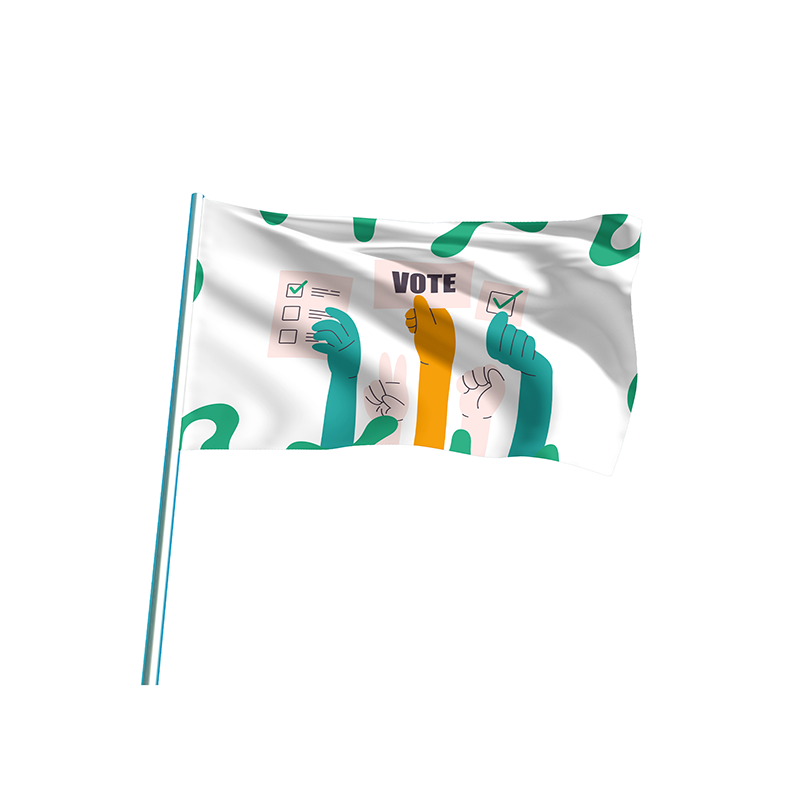 Election Flag 100% Custom