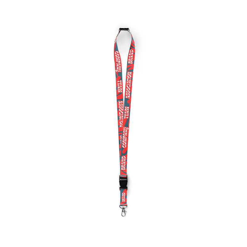 Lanyard 100% Custom KEYRING WITH CLIP