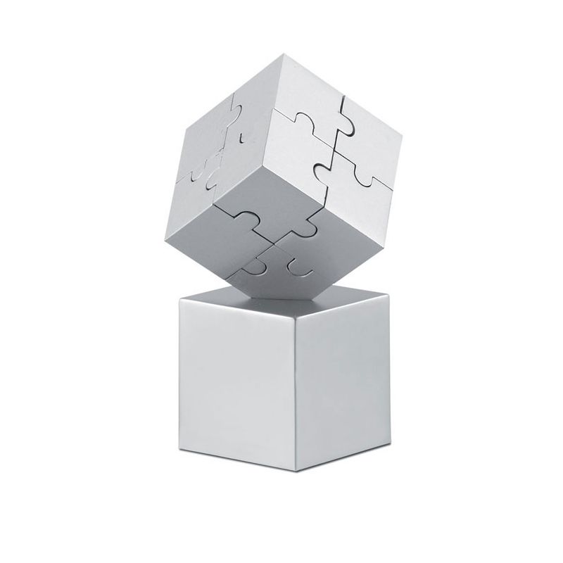 3D Metal and Magnetic Puzzle