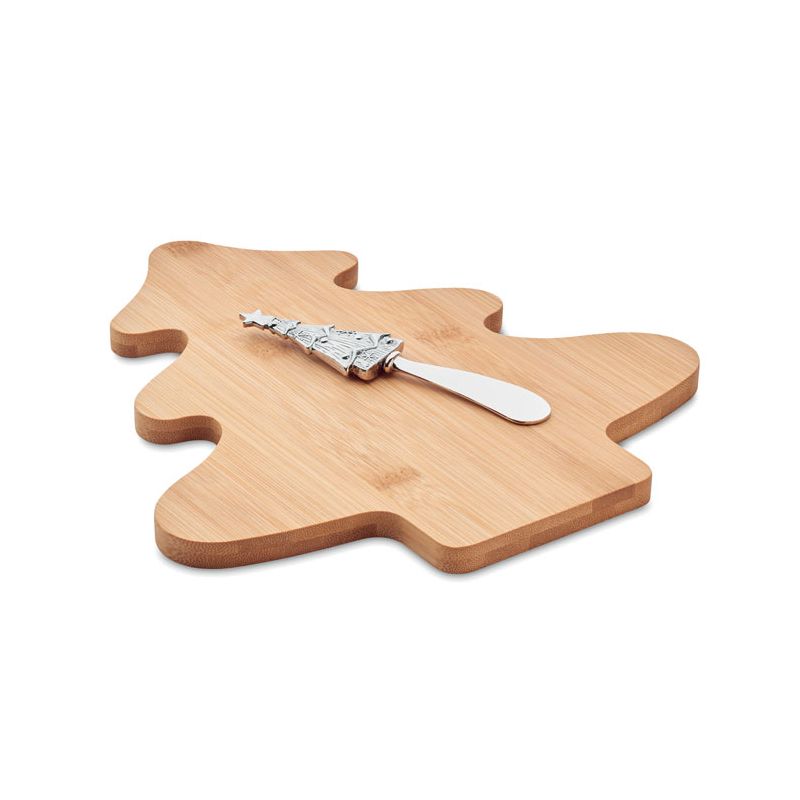 Bamboo cheese board set