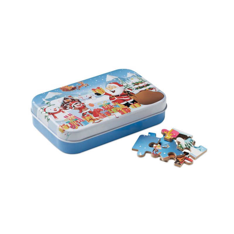 Christmas wooden puzzle